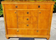 HICKORY WHITE CHINA CABINET BIEDERMEIER GENESIS COLLECTION