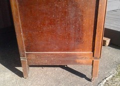 Antique Oak Tippecanoe Kitchen Cabinet Tipp City Ohio Rare Model 1920s