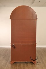 Museum Collection Mahogany Arch Top China Display Cabinet