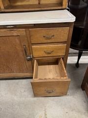 Antique Hooser Cabinet Kitchen Cabinet 67”x40”x24” Local Pick Up