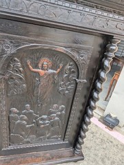 Early 20th Century English Cupboard Commemorate St Paul Cathedral