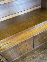 Broyhill Saga China Cabinet Hutch style 6065-60 Vintage Mid Century Modern MCM