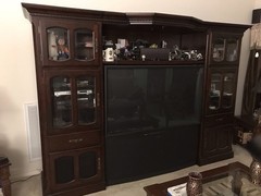 Vintage Wood cabinet Local Pickup Only