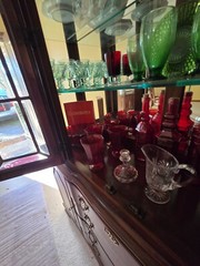 China Cabinet, Antique Dishes, and more