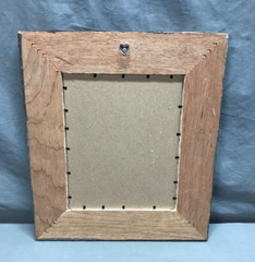 Decorative Salvaged 8×10 Tin Ceiling 3″ Patchwork Metal Picture Frame Old 48-25B