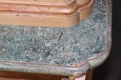 Baker Paint Decorated Venetian Italian Vitrine Display China Cabinet Vitrine
