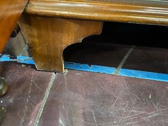 Antique Victorian Style Figured Display Cabinet