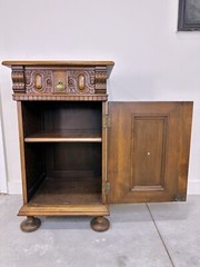 Vintage Baroque Style Kittinger Furniture Liquor Cabinet Perfect for Small room