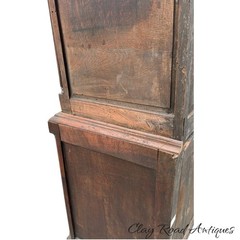 Antique Large Cupboard cabinet Georgian chippendale 1780 housekeepers Livery