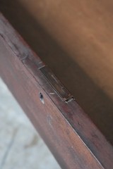 Antique Apothecary Cabinet Kitchen Island Vintage File Drawer Wood Counter