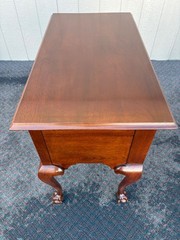 67437 HISTORIC NEW ENGLAND Lowboy with Shell Carving and Ball-and-Claw Feet
