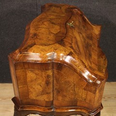 Venetian bureau in wood secrétaire furniture desk commode antique style 900