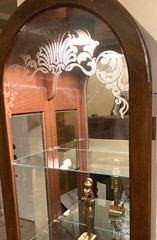 *Local Only* Vintage PHILIP REINISCH Curio Cabinet 72″ x 18″ Bright BEAUTIFUL!