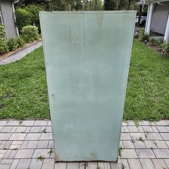 Vintage Medical Cabinet Metal Display Case Medicine Mid-Century Modern Storage