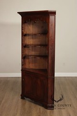 Antique 19th Century American Poplar Corned Cabinet