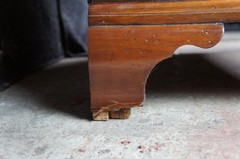 Antique American Chippendale Mahogany Chest on Chest Highboy Dresser 70″