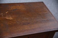 Vintage Antique Slot Machine Stand Wood Counter table Kitchen Island bar Podium