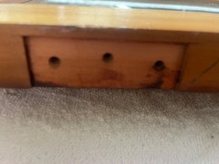Vintage Pair Craftsman Cabinet Doors Maple 6-Light