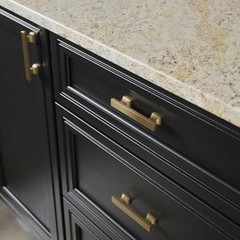 Franklin Brass 10 Pack Champagne Bronze Gold Cabinet Handles 3 inch (76mm) Ki…