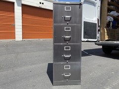 Vintage McDowell And Craig Industrial Metal File Cabinet