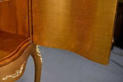 Mid Century French Louis Style Gilded Ormolu Chest