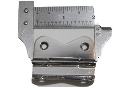 Hoosier Cabinet Hinge Nickel Plated Brass For Lower Door – Pair