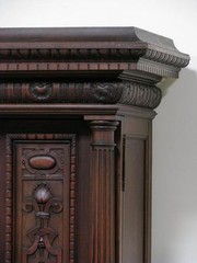 Large Antique French Renaissance Cabinet Buffet Sideboard – High Quality