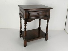 Antique Desk Cabineet Hallway Furniture, Side Table two Tier Barn style Gorgeous