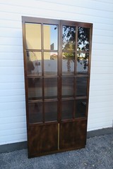 John Widdicomb Hollywood Regency China Display Cupboard Cabinet 5291