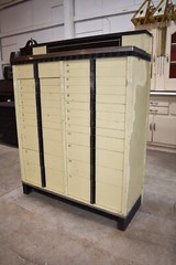 Antique Art Deco Medical Dental Cabinet, American Cabinet Co