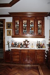 One-of-a-Kind Hand-Carved Mahogany Cabinet – Exquisite Craftsmanship and Timeles
