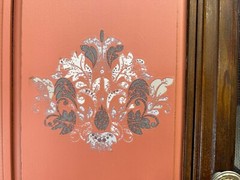 China Hutch, Eastlake Style, Painted, Refinished, Vintage