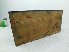 Primitive Charming 2Door Wooden Wall Display Cabinet 21″ T Painted Shabby V Cool