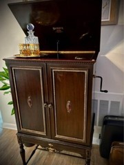 Antique Victrola Bar – Early 1900’s Sonora Converted Bar