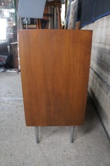 Mid Century Edward Wormley Dunbar Walnut Showcase Curio Display Cabinet Bookcase