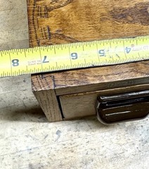 Rare Globe Wernicke Antique Library Card Catalog File Cabinet Drawer USN Used
