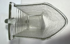 Rare Antique Vintage LRG Gerrix Glass Dry Scoop for Hoosier Cabinet ~ ORIGINAL