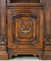 69912: JOHN WIDDICOMB Continental Style Mesh Door Display Cabinet