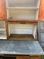 Antique Hooser Cabinet Kitchen Cabinet 67”x40”x24” Local Pick Up