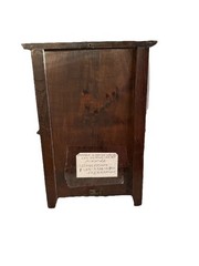 Antique Breton Miniature Buffet Au Deux Corps Cabinet, C1900