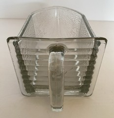 Rare Antique Vintage LRG Gerrix Glass Dry Scoop for Hoosier Cabinet ~ ORIGINAL