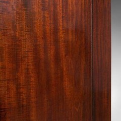 Antique Corner Cabinet, English, Bow Front, Hanging Cupboard, Georgian, C.1780