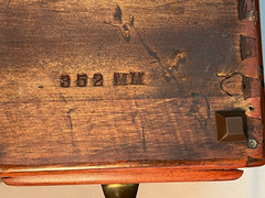 Antique Wood 2 Drawer Index Card Cabinet Recipe File Library Cabinet Dovetails