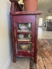 Antique Real Wood Farmhouse China Cabinet/Hutch $400 OBO