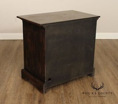 Rustic Farmhouse Style Distress Painted Storage Cupboard
