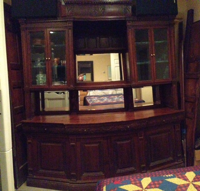 Antique Mahogany Cabinet
