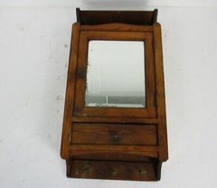 Kitchen Medicine Apothecary Apothecary Bathroom Cabinet Letterbox Beveled Glass