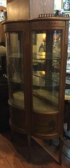NICE ANTIQUE VERNIS MARTIN VITRINE CABINET CIRCA 1890 – 1910