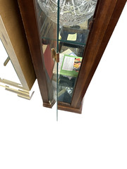 65094 Mahogany Side Loading Curio China Cabinet