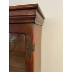 Turn of the Century 2 Door Five Shelf Bookcase & Drawers in Art Nouveau Design